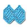 DIY Hexagon Pendant Silicone Molds DIY-I099-31-1