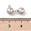 Non-Tarnish 304 Stainless Steel Charms STAS-G336-04D-P-3
