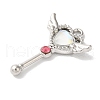 Rack Plating Alloy Pendants FIND-I039-009P-02-2