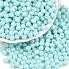 Opaque Baking Painted Glass Beads DGLA-T004-02O-3