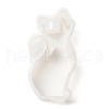 Lovely Cat Shape Candlestick Silhouette Silicone Molds SIMO-C010-01B-2