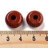 Natural Red Jasper European Beads G-C134-04H-3