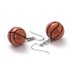 Resin Dangle Earrings EJEW-Z015-06-2