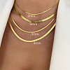 Stainless Steel Snake Chain Necklaces for Women WG80FEF-05-2
