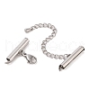 Tarnish Resistant 304 Stainless Steel Curb Chain Extender STAS-M061-05P-02-2
