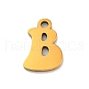 201 Stainless Steel Charms STAS-U016-01G-B-1