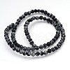 Natural Snowflake Obsidian Gemstone Beads X-G-J338-03-4mm-2