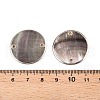 Natural Black Lip Shell Connector Charms SHEL-N036-08-3