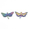 Rack Plating Rainbow Color Alloy Pendants PALLOY-N163-188-3