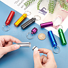Unicraftale 7Pcs 7 Colors Outdoor Portable Aluminium Alloy Small Multi-use Box KEYC-UN0002-28-4