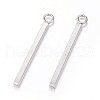 304 Stainless Steel Pendants STAS-P186-05P-23mm-1