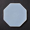 DIY Octagon Cup Mat Silicone Molds DIY-E036-05-5