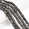 Natural Pyrite Beads Strands G-N346-01B-01-1