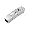 Non-Tarnish 316 Stainless Steel Bayonet Clasps STAS-K282-08B-P-1