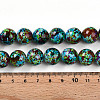 Synthetic Turquoise Beads Strands TURQ-T004-08A-04-3