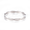 304 Stainless Steel Bangles BJEW-F390-02-2
