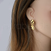 Geometric Irregular 304 Stainless Steel Stud Earrings HE6710-2-1