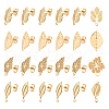 Unicraftale 24Pcs 4 Style 304 Stainless Steel Stud Earring Findings STAS-UN0027-98-1