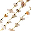 Handmade Natural Botswana Agate Chip Beaded Chains CHC-F020-10G-11-1