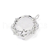 Natural Quartz Crystal Pendants G-I381-01P-04-2