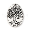 Tibetan Style Alloy Pendants FIND-A053-05C-AS-1