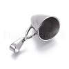 Non-Tarnish 304 Stainless Steel Pendants STAS-F252-28P-2