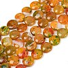 Dyed Natural Agate Beads Strands G-U029-G01-2