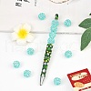 AB-Color Resin Rhinestone Beads RESI-S315-12x14-14-4