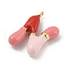 Brass Enamel Pendants X-KK-E093-03G-N-2