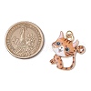 Alloy Enamel Pendants PALLOY-JF03561-2