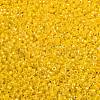 Opaque Colours Luster Glass Seed Beads SEED-H003-12D-2