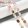 Tigerskin Glass Beads Strands G-I369-B22-01A-2