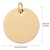 Ion Plating(IP) 304 Stainless Steel Pendants STAS-I311-21G-3