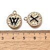 Alloy Enamel Pendants ENAM-K075-04G-3