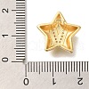 Rack Plating Brass Micro Pave Cubic Zirconia Pendants KK-I722-05G-V-3