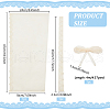 Mesh Bridal Dress Zipper Replacement DIY-WH0496-06B-2