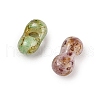 Picasso Glass Seed Beads SEED-Q038-02A-3