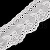 Cotton Hollow Embroidered Bowknot Lace Trim SRIB-XCP0001-21-1