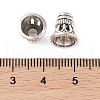 Tibetan Style Alloy Bead Cone FIND-C060-031C-AS-3