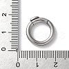 316 Stainless Steel Spring Gate Rings STAS-D303-03P-4