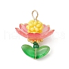 Glass Pendants PALLOY-MZ00736-2