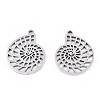 Non-Tarnish 304 Stainless Steel Pendants STAS-T063-211P-1