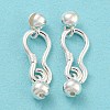925 Sterling Silver S-Hook Clasps STER-Q191-07B-S-2