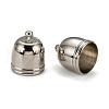 Brass Cord Ends KK-D217-14x12-P-2