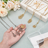   6Pcs 6 Styles 304 Stainless Steel Cable Chain Necklace Makings NJEW-PH0001-34A-3