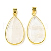 Natural Quartz Crystal Pendants G-K338-20G-1