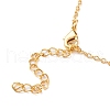 Brass Micro Pave Cubic Zirconia Heart Pendant Necklaces NJEW-Z003-01D-3