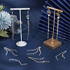 SUNNYCLUE 24Pcs 6 Style Brass Rhinestone Cup Chain Big Pendants KK-SC0003-22-4