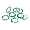 Dyed & Heated Natural Agate Finger Rings for Women RJEW-Z075-01J-1