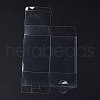Rectangle Transparent Plastic PVC Box Gift Packaging CON-F013-01J-2